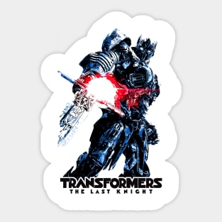 Transformers Optimus Knight Sticker